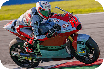 TERZO POSTO NEL MONDIALE MOTO2